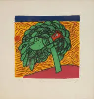 Corneille (Liège 1922 - 2010 Auvers-sur-Oise, de son vrai nom Corneille Guillaume van Berverloo, a étudié à Liège, artiste actif à Paris)
