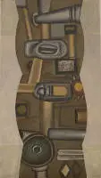 Hetz, Alfred (1913 Kiauten (Prusse-Orientale) - 1974 Stuttgart, peintre et graphiste allemand)