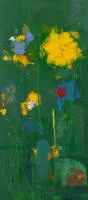 Jablonsky, Hilla (born Dudweiler 1922, freelance artist since 1968, after various relocations in northern Germany, painter active in St. Augustin near Bonn, linked to German Informel)