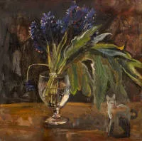 Lednev, Valery (geb. 1940 in Avdotyino, gilt als eine prägende Figur der zeitgenössischen russischen Kunstszene. Er hält den Titel des Volkskünstlers der Russischen Föderation),