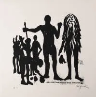 Penck, A.R. (Dresden 1939 - 2017 Zürich, bedeutender zeitgenössischer Künstler und Vater der Neuen Wilden)