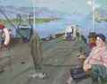 Bernhard Kretzschmar "Narozeniny – cesta do Míšně". 1962.