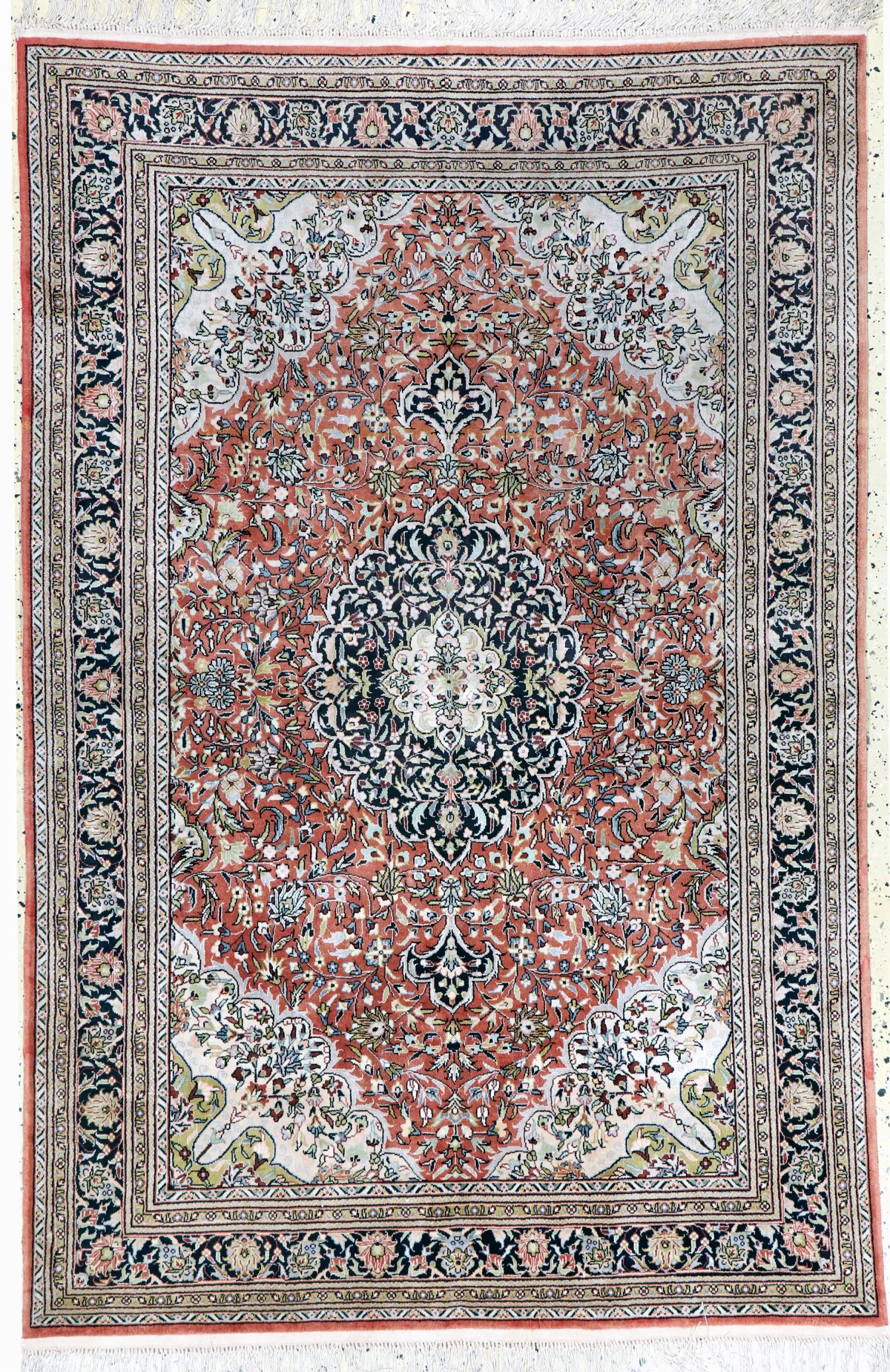 Kasjmir, India, eind 20e eeuw, gemerceriseerd katoen, ca. 192 x 127 cm, EHZ: 2
