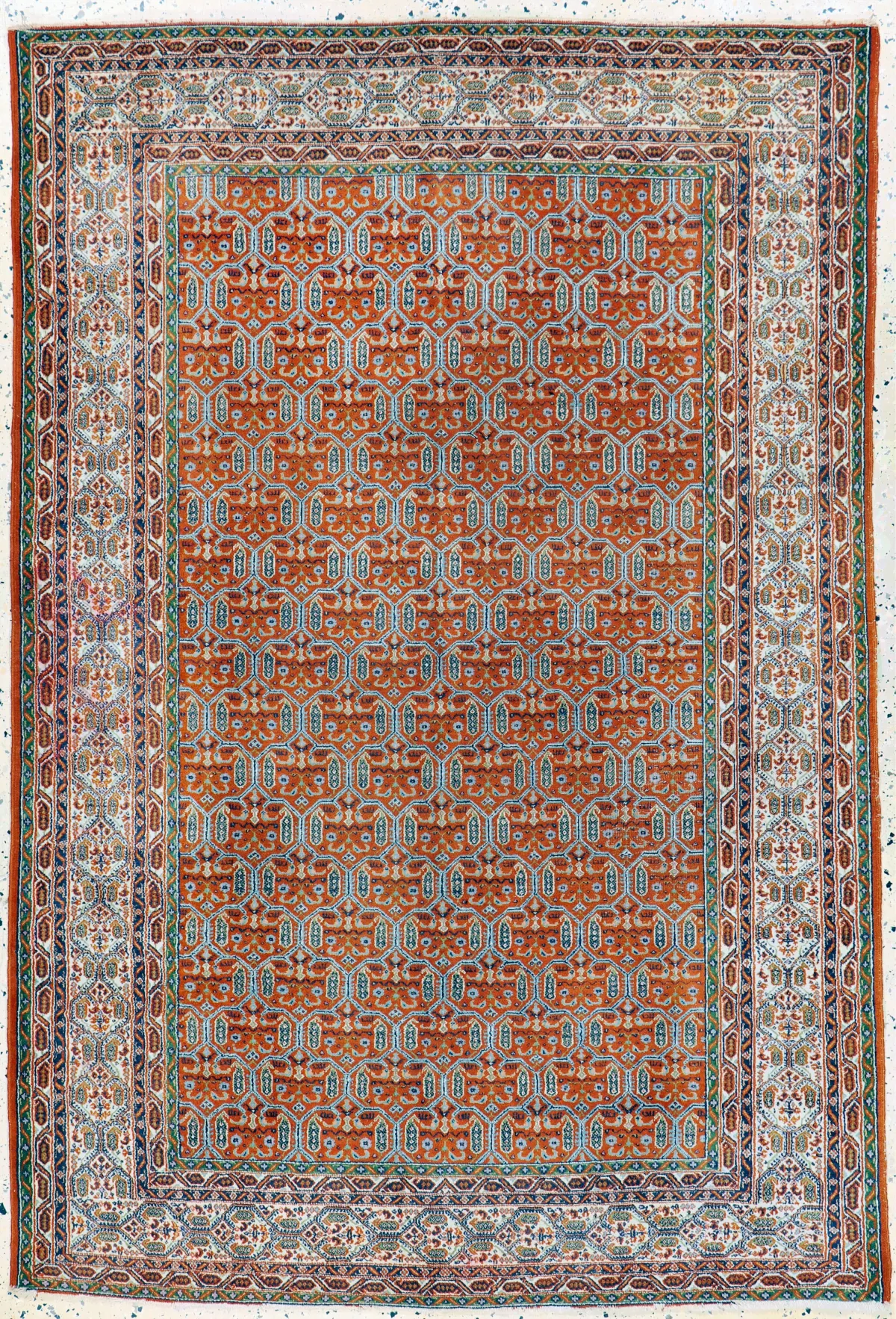 Ghom Kork fin, Perse, début 20e s., laine Kork sur coton, env. 180 x 120 cm