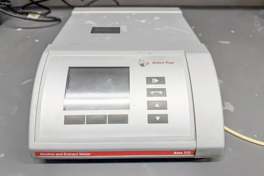 Alcohol and original gravity meter ANTON PAAR Alex 500