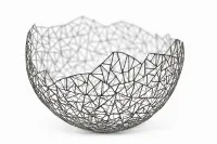 Spherical bowl – A bowl that is more sculpture than utilitarian object. #0073