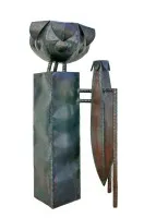 „Malvina“ - Doppelgefäß aus 1mm Stahlblech #0203