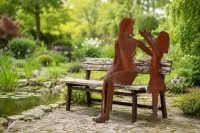 Gartenbank „Mutter und Kind“ #0608