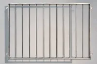 Grille de fenêtre en acier brut #0806