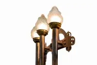 Dreiflammige Wandleuchte „Fackel“ #0916