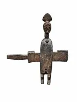 Schloss einer Kornspeichertür der Dogon, Mali #1001
