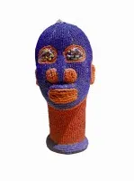 Bamileke-Perlenkopf #1021