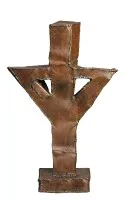 „Rostkreuz aus Stahlblech“ #0125