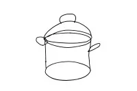 Kleine kookpan #0133