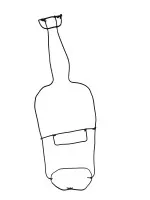 Stillleben – Flasche zum Stellen #0148