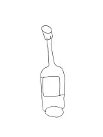 Nature morte – Bouteille à poser #0150