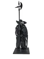 Nachtwaker – silhouetsculptuur van staal #0164