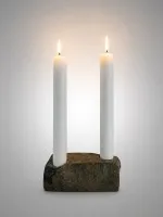 Kandelaar van smeedijzer #0418