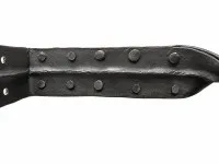 Wandkapstok van smeedijzer #0345