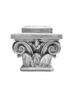 Kapiteel van aluminium #0830