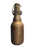 Bouteille de bière – massivement coulée en bronze #0831