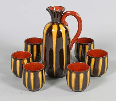 MID CENTURY LIKÖRSET.