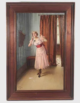 LIEBESFREUDEN ODER EIN FERNGESPRÄCH - Carl Zewy.