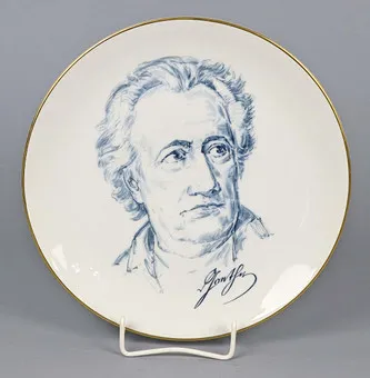 TALÍŘ MEISSEN GOETHE.