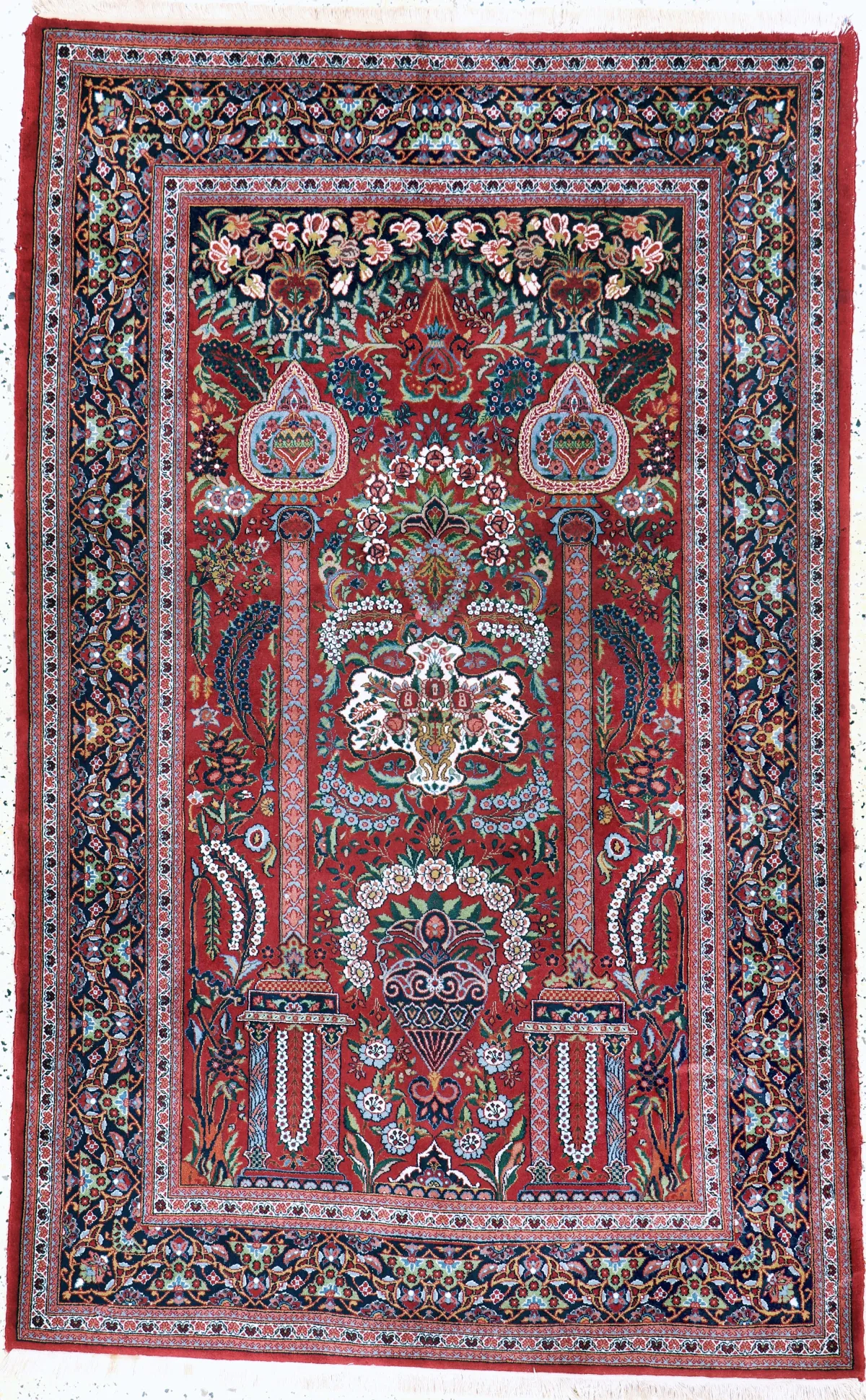Keschan, Pakistan, eind 20e eeuw, wol op katoen, ca. 205 x 133 cm, EHZ: 2