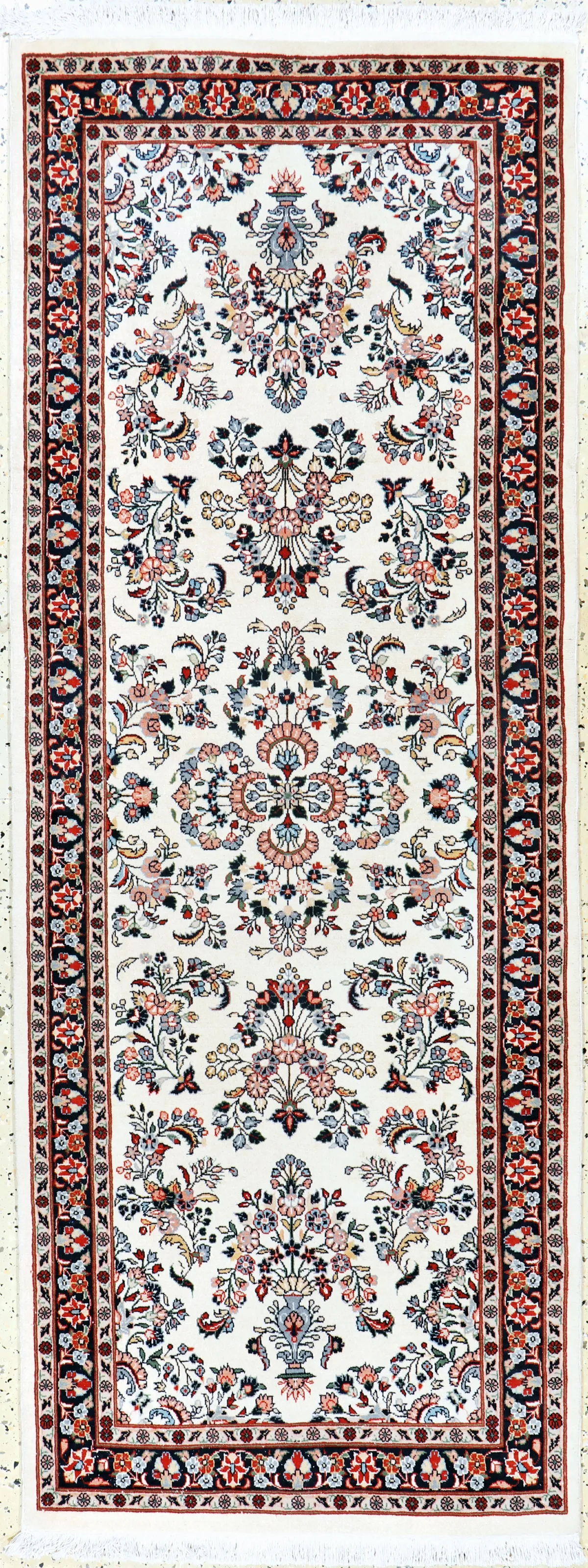Sarogh Kork fijn, Perzië, eind 20e eeuw, Korkwol op katoen, ca. 204 x 78 cm,