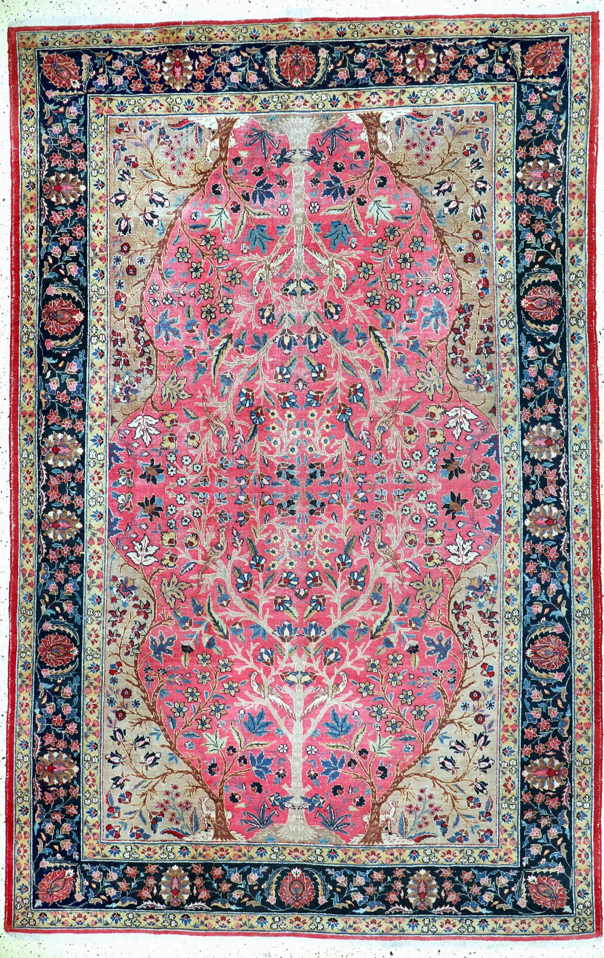 Oude Tabriz, Perzië, begin 20e eeuw, wol op katoen, ca. 355 x 230 cm, EHZ: 3