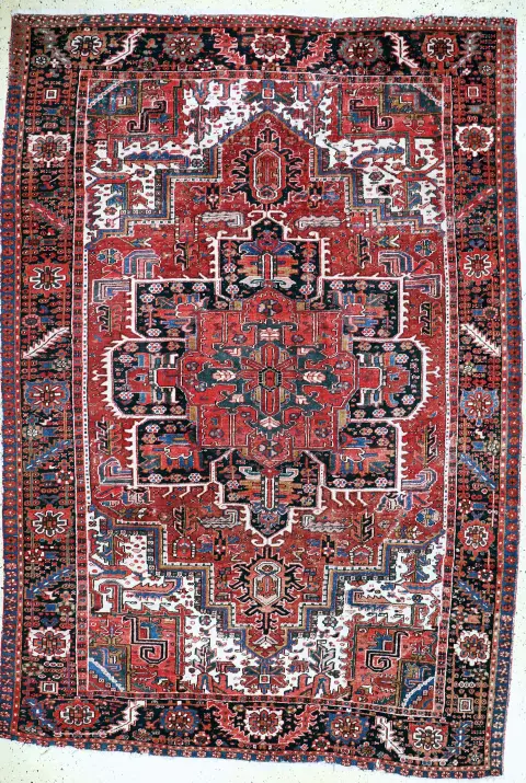 Heriz ancien, Perse, début 20e s., laine sur coton, env. 345 x 240 cm, EHZ : 3-4