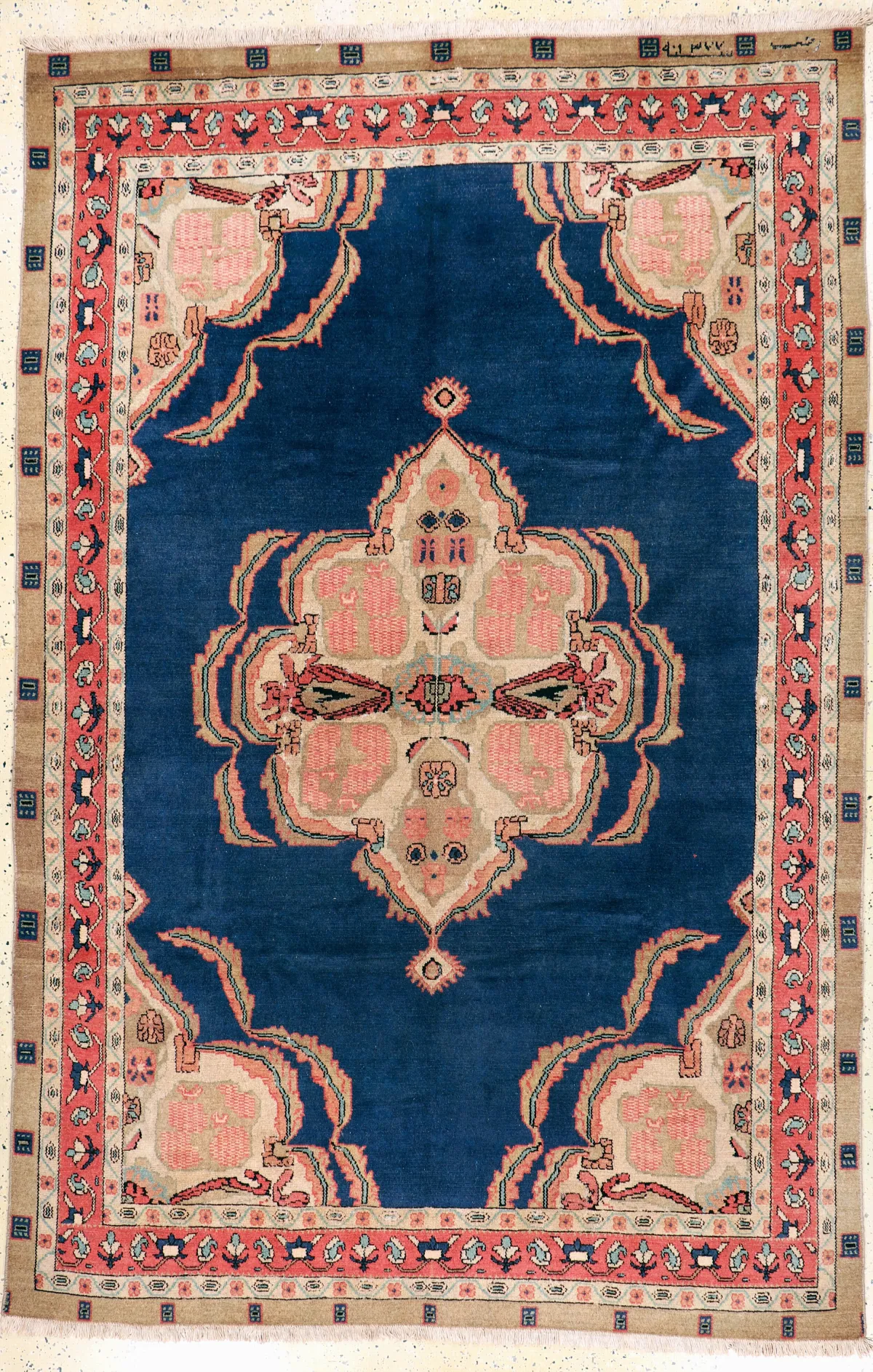 Sarogh Mahal, Perzië, eind 20e eeuw, wol op katoen, ca. 290 x 193 cm, EHZ: 4