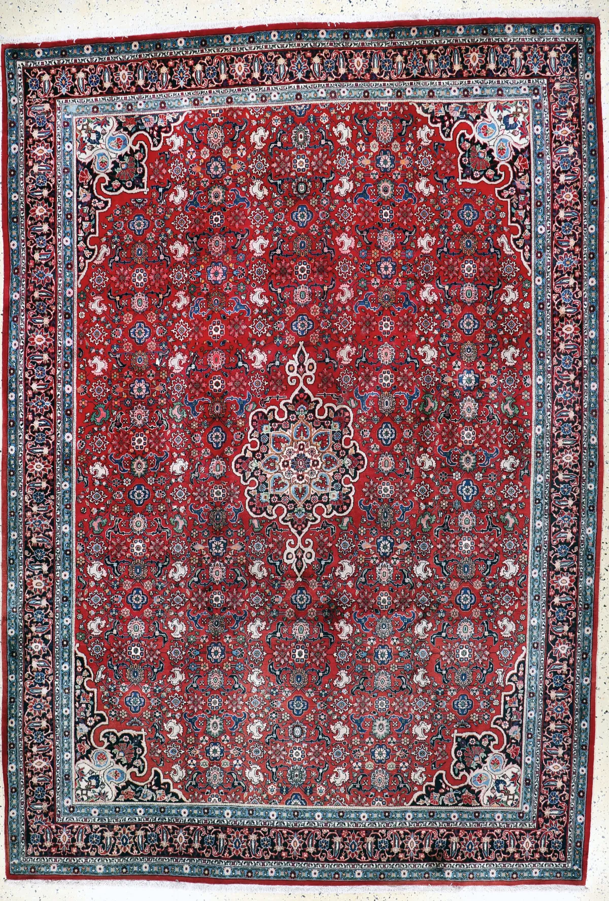 Bidjar kork alt, Persien, Mitte 20.Jhd, Korkwolle auf Baumwolle, ca. 325 x 225 cm,