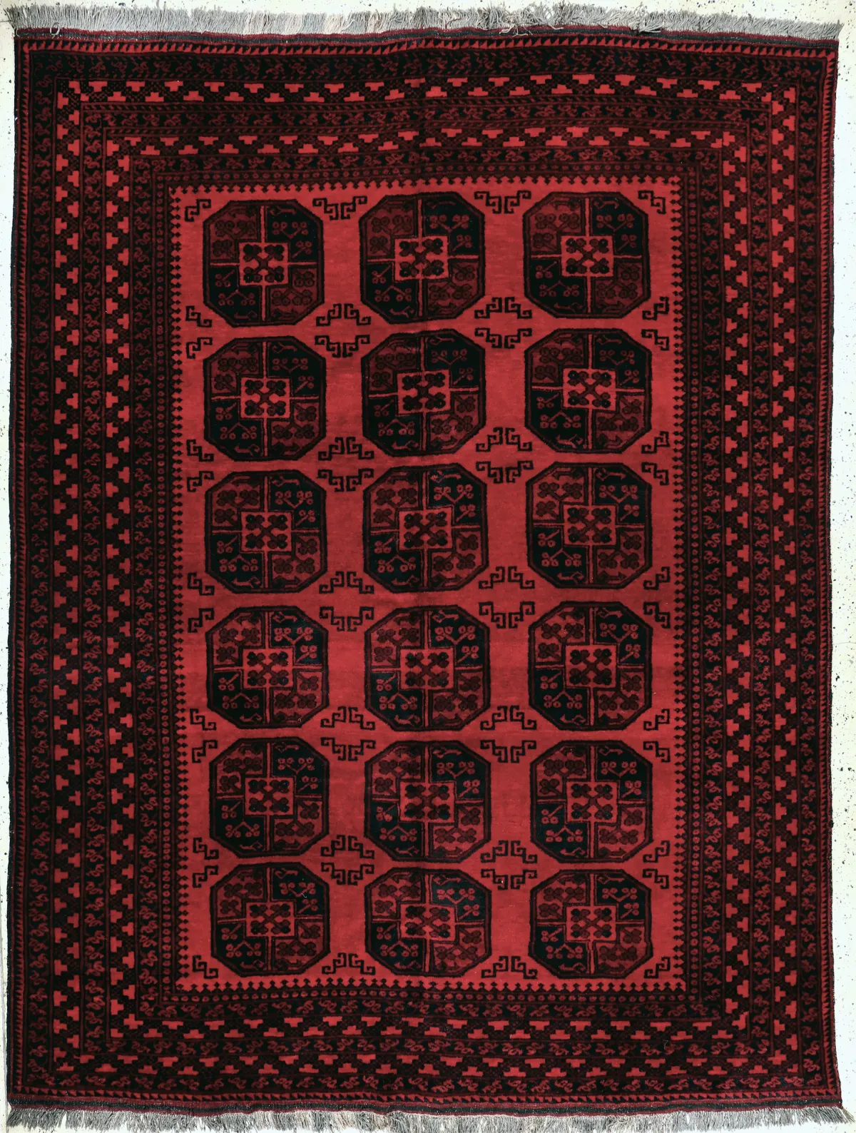 Dolatabad, Afghanistan, eind 20e eeuw, wol op wol, ca. 336 x 260 cm, EHZ: 2