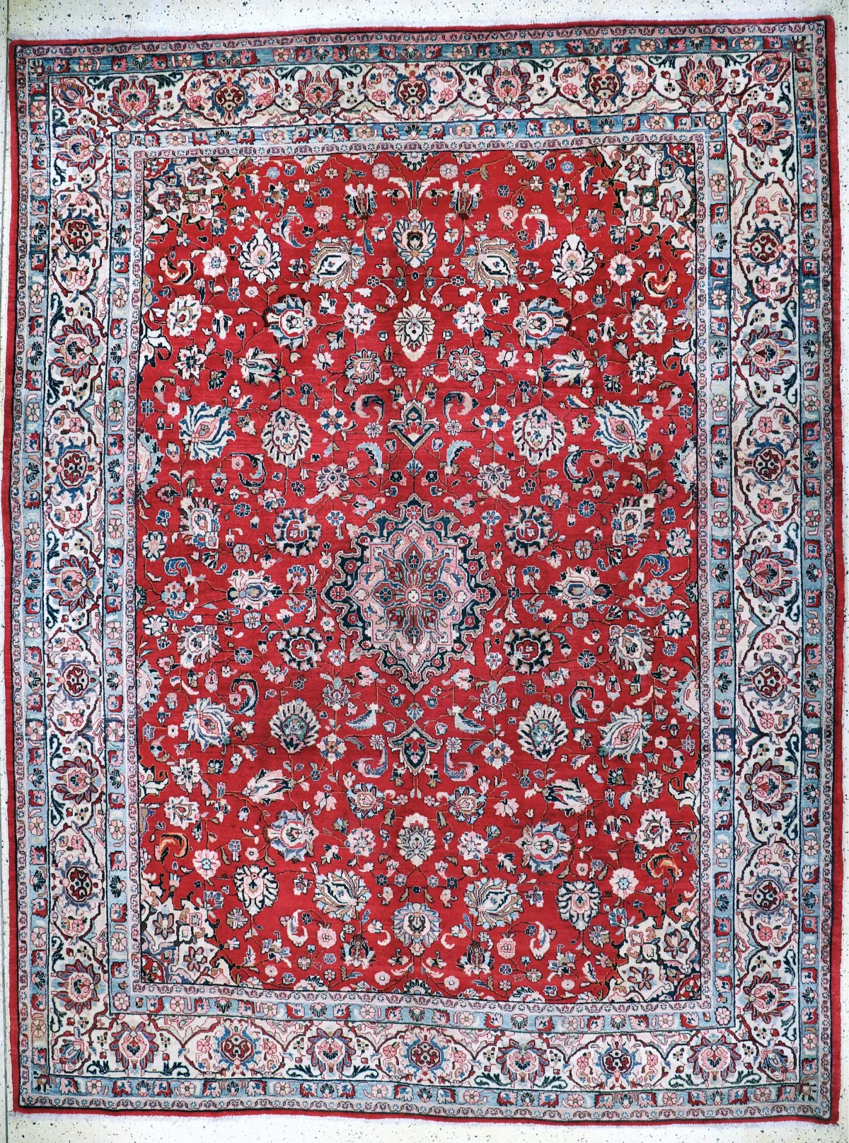 Sarogh alt, Persien, Mitte 20.Jhd, Wolle auf Baumwolle, ca. 370 x 270 cm, EHZ: 1-2
