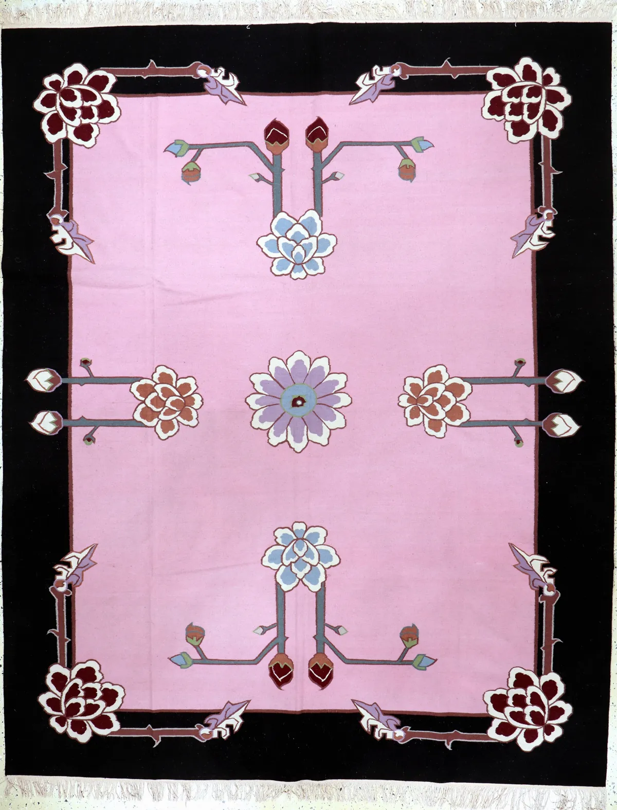 Bessarabian Kelim, Balkan, Ende 20.Jhd, Wolle auf Baumwolle, ca. 310 x 250 cm,