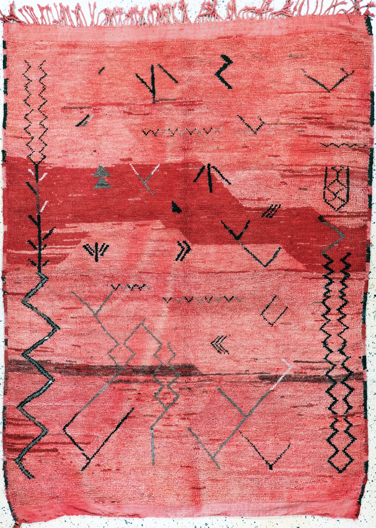 Atlas, Marokko, midden 20e eeuw, wol op wol, ca. 210 x 160 cm, EHZ: 2