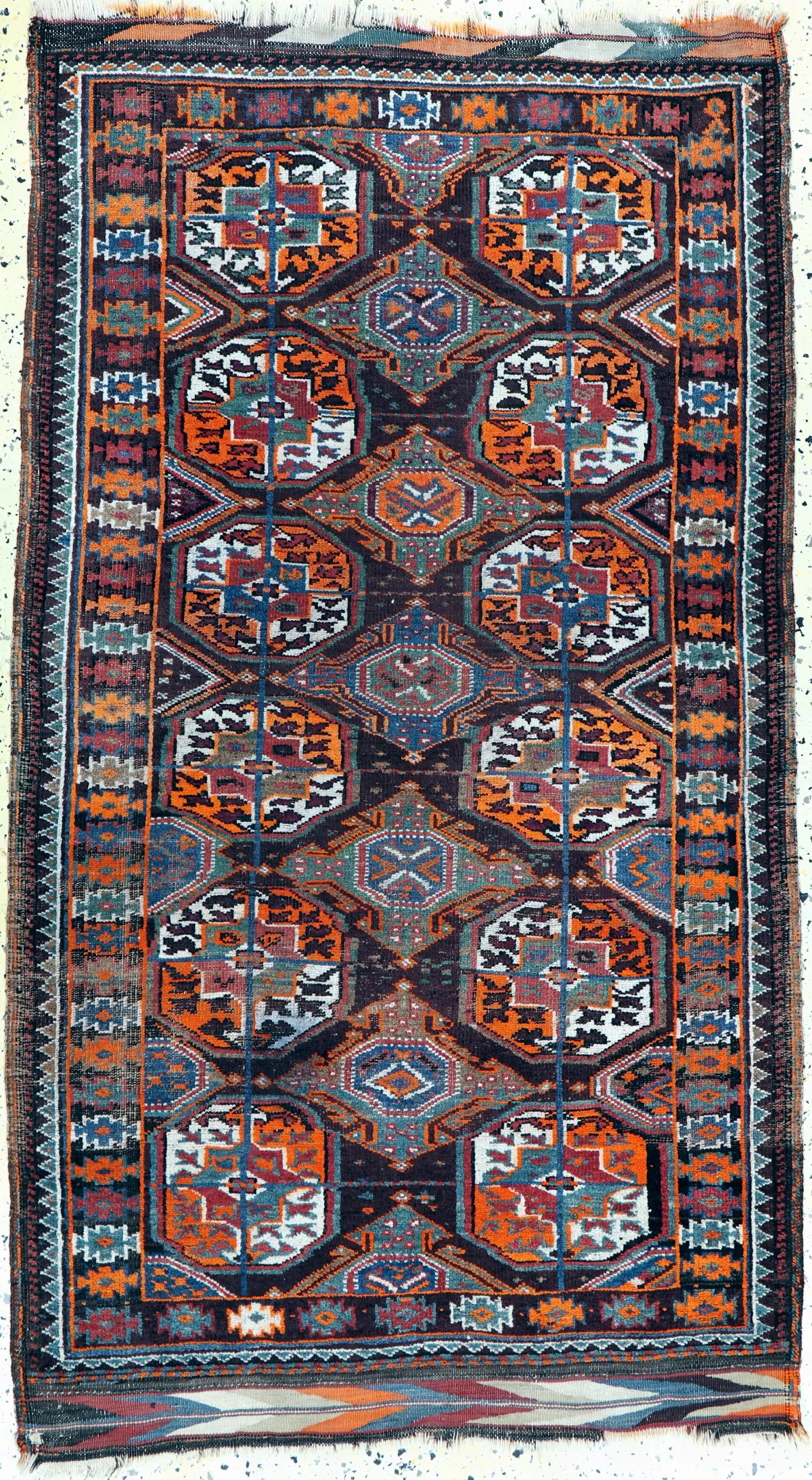 Belutsch, Afghanistan, Anfang 20.Jhd, Wolleauf Wolle, ca. 160 x 94 cm, EHZ: 3