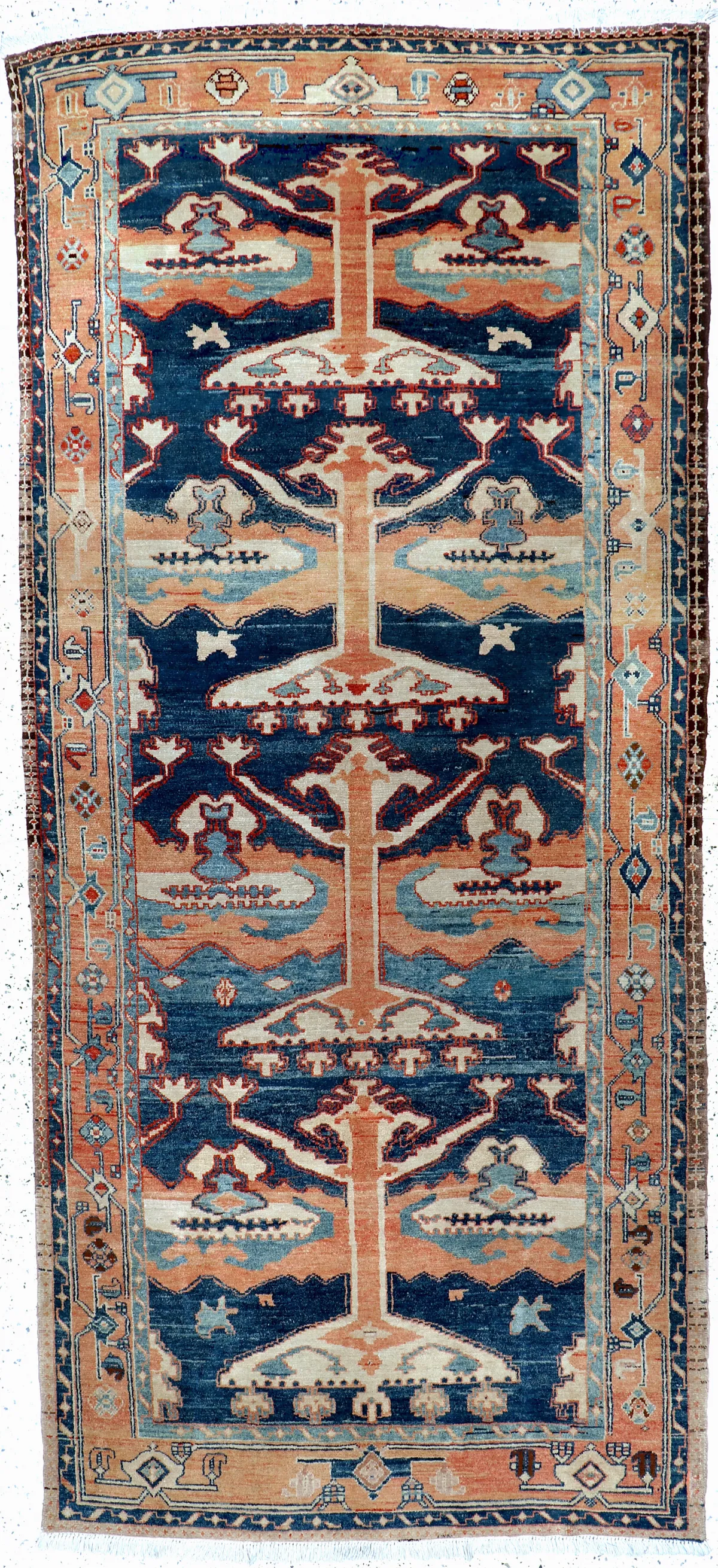 Azeri alt, Persien, Mitte 20.Jhd, Wolle aufBaumwolle, ca. 360 x 160 cm, EHZ: 2