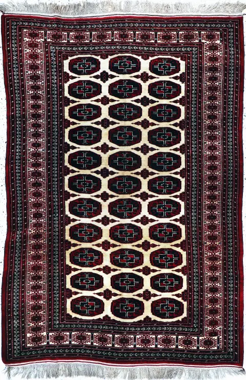 Torkmen, Персия, середина 20 в., шерсть на шерсти, ок. 225 x 155 см, EHZ: 2, (волнистый)