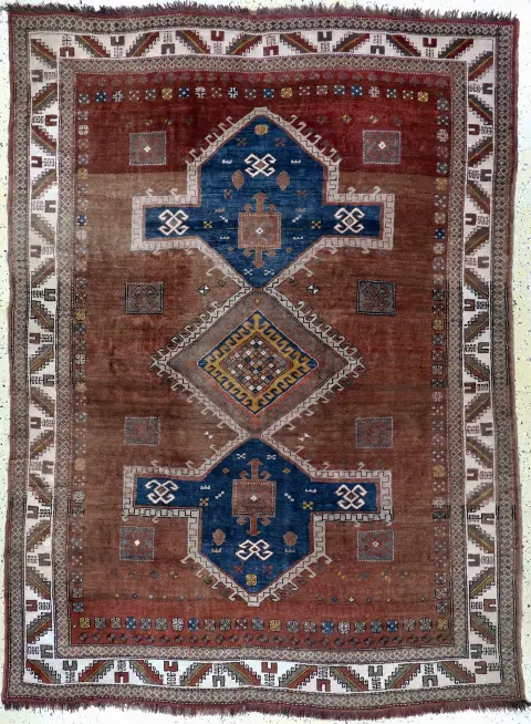 Kars-Kazak, Турция, середина XX в., шерсть на шерсти, ок. 250 x 185 см, EHZ: 3