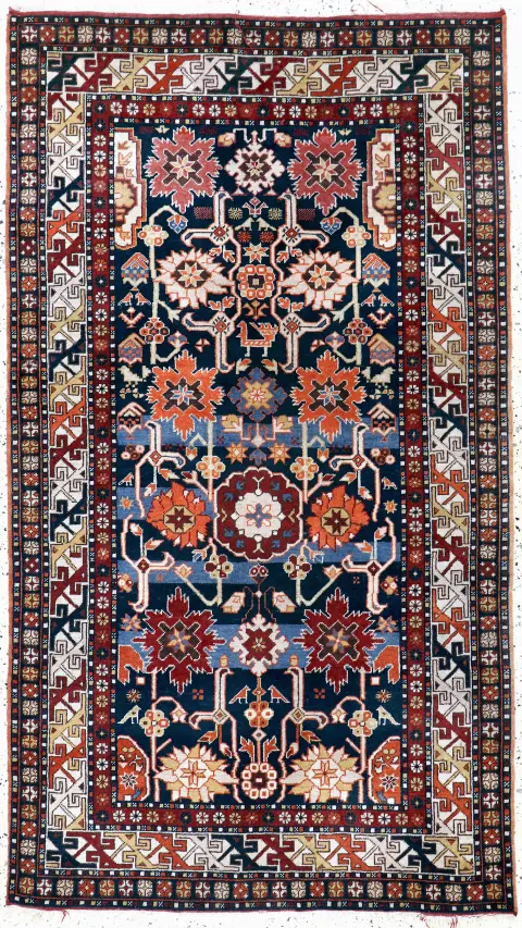 Kazak, Азербайджан, середина XX в., шерсть на шерсти, ок. 214 x 122 см, EHZ: 2