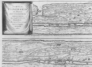 Janssonius, Johannes – Tabula Itineraria ex illustri Peutingerorum