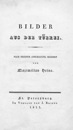 Heine, Maximilian – Bilder aus der Türkei