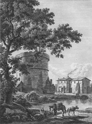 Reinhart, Johann Christian – Włochy