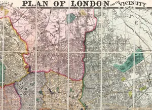 Wyld, James – New Plan of London