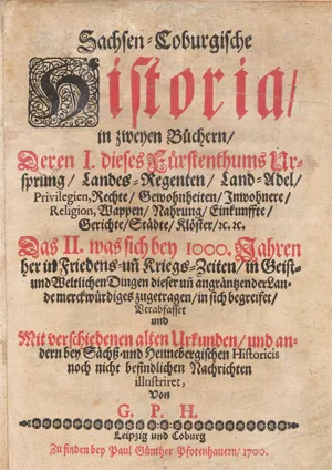 Hönn, G. P. – Sachsen-Coburgische Historia