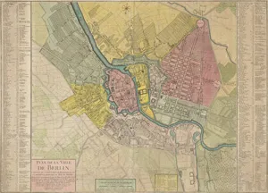 Schmettau, Samuel Graf von – Plan miasta Berlina