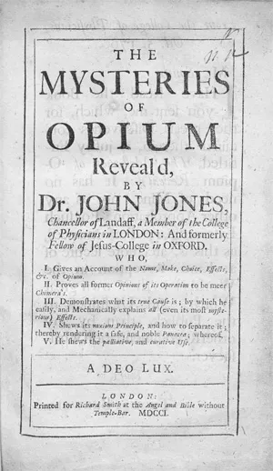 Jones, John – Tajemství opia